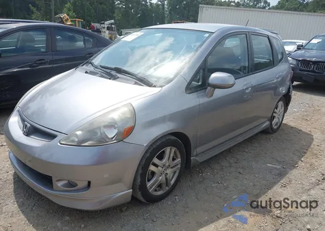 2007 Honda Fit Sport from USA, damaged, VIN JHMGD38667S035488